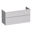 BRAUER Delight Wavy onderkast 120 met 2 softclose lades greeploos en 2 sifon uitsparingen Forest Seashell OK-DLW120-2FS