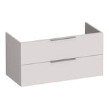BRAUER Elevate onderkast 100 excl. opleggrepen met 2 softclose lades en 1 sifon uitsparing mat zand OK-EL100MS