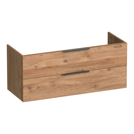 BRAUER Elevate onderkast 120 excl. opleggrepen met 2 softclose lades en 2 sifon uitsparingen Chateau OK-EL120-2CH