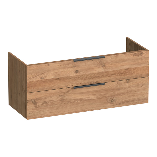 BRAUER Elevate onderkast 120 excl. opleggrepen met 2 softclose lades en 2 sifon uitsparingen Chateau OK-EL120-2CH