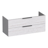 BRAUER Elevate onderkast 120 excl. opleggrepen met 2 softclose lades en 2 sifon uitsparingen Forest Seashell OK-EL120-2FS