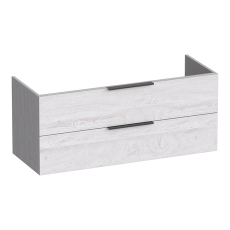 BRAUER Elevate onderkast 120 excl. opleggrepen met 2 softclose lades en 2 sifon uitsparingen Forest Seashell OK-EL120-2FS