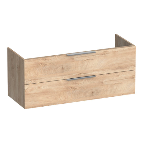 BRAUER Elevate onderkast 120 excl. opleggrepen met 2 softclose lades en 2 sifon uitsparingen Forest Wheat OK-EL120-2FW