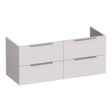BRAUER Elevate onderkast 120 excl. opleggrepen met 4 softclose lades en 2 sifon uitsparingen mat zand OK-EL120-4MS