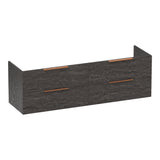 BRAUER Elevate onderkast 160 excl. opleggrepen met 4 softclose lades en 2 sifon uitsparingen Damascus OK-EL160DA