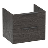 BRAUER Elevate onderkast 60 excl. opleggrepen met 2 softclose lades en 1 sifon uitsparing Damascus OK-EL60DA