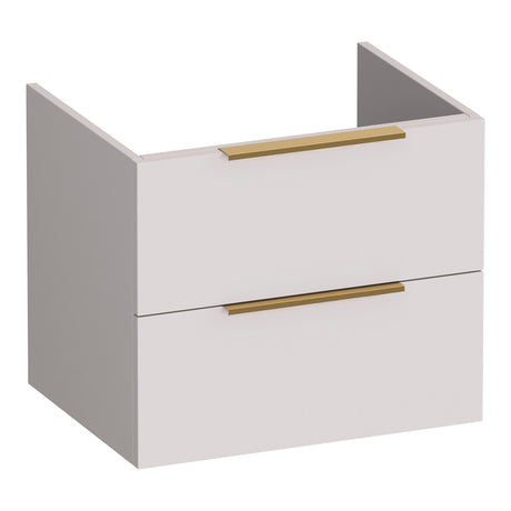 BRAUER Elevate onderkast 60 excl. opleggrepen met 2 softclose lades en 1 sifon uitsparing mat zand OK-EL60MS