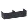 BRAUER Embrace onderkast 140 met 2 softclose lades greeploos en 2 sifon uitsparingen Damascus OK-EM140DA