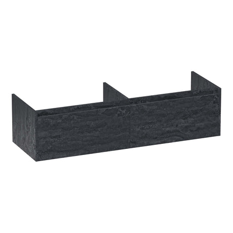 BRAUER Embrace onderkast 140 met 2 softclose lades greeploos en 2 sifon uitsparingen Damascus OK-EM140DA