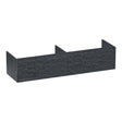 BRAUER Embrace onderkast 160 met 2 softclose lades greeploos en 2 sifon uitsparingen Damascus OK-EM160DA