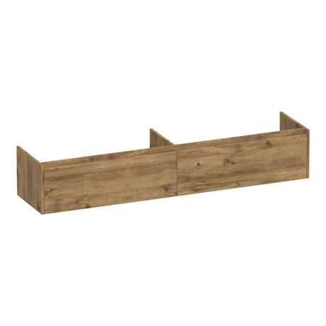 BRAUER Embrace onderkast 200 met 2 softclose lades greeploos en 2 sifon uitsparingen Chateau OK-EM200CH