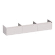 BRAUER Embrace onderkast 220 met 3 softclose lades greeploos en 0 sifon uitsparingen mat zand OK-EM220MS