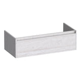 BRAUER Hope onderkast 100 met 1 softclose lade greeploos en 1 sifon uitsparing Forest Seashell OK-HP100FS
