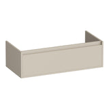 BRAUER Hope onderkast 100 met 1 softclose lade greeploos en 1 sifon uitsparing mat beige OK-HP100MB