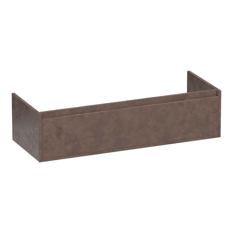 BRAUER Hope onderkast 120 met 1 softclose lades greeploos en 2 sifon uitsparingen Erosion OK-HP120-2ER