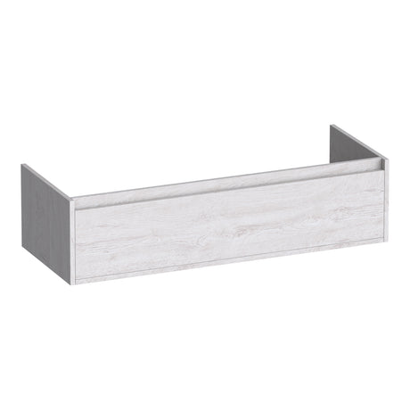 BRAUER Hope onderkast 120 met 1 softclose lades greeploos en 2 sifon uitsparingen Forest Seashell OK-HP120-2FS