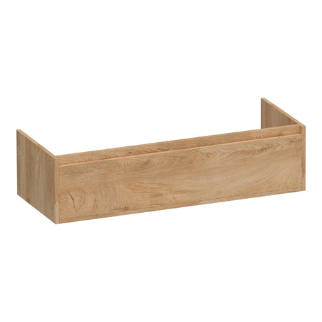 BRAUER Hope onderkast 120 met 1 softclose lades greeploos en 2 sifon uitsparingen Forest Tan OK-HP120-2FT