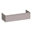 BRAUER Hope onderkast 120 met 1 softclose lades greeploos en 2 sifon uitsparingen Timber Greige OK-HP120-2TE