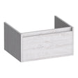 BRAUER Hope onderkast 60 met 1 softclose lade greeploos en 1 sifon uitsparing Forest Seashell OK-HP60FS