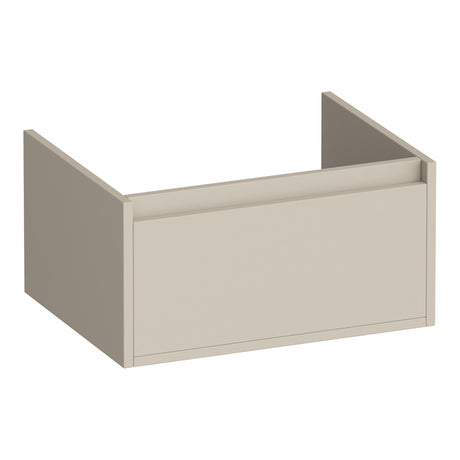 BRAUER Hope onderkast 60 met 1 softclose lade greeploos en 1 sifon uitsparing mat beige OK-HP60MB