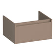 BRAUER Hope onderkast 60 met 1 softclose lade greeploos en 1 sifon uitsparing mat mokka OK-HP60MM