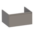 BRAUER Hope onderkast 60 met 1 softclose lade greeploos en 1 sifon uitsparing mat taupe OK-HP60MT