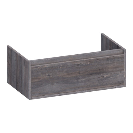 BRAUER Hope onderkast 80 met 1 softclose lade greeploos en 1 sifon uitsparing Driftwood OK-HP80DR