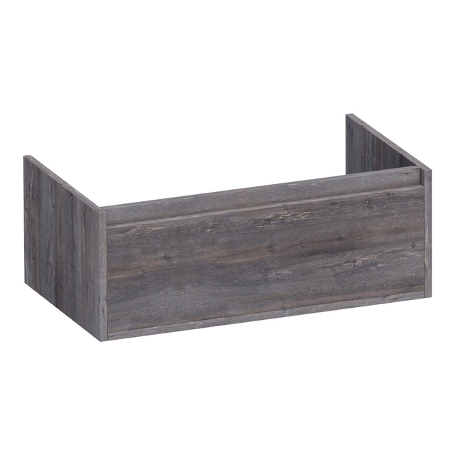BRAUER Hope onderkast 80 met 1 softclose lade greeploos en 1 sifon uitsparing Driftwood OK-HP80DR