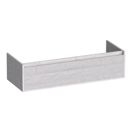 BRAUER Hope Wavy onderkast 120 met 1 softclose lades greeploos en 2 sifon uitsparingen Forest Seashell OK-HPW120-2FS
