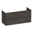 BRAUER Inspire onderkast 120 met 2 softclose lades greeploos en 2 sifon uitsparingen Timber Anthracite OK-IN120-2TA