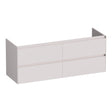 BRAUER Inspire onderkast 140 met 4 softclose lades greeploos en 2 sifon uitsparingen mat zand OK-IN140MS