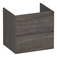 BRAUER Inspire onderkast 60 met 2 softclose lades greeploos en 1 sifon uitsparing Driftwood OK-IN60DR