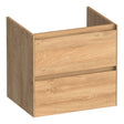 BRAUER Inspire onderkast 60 met 2 softclose lades greeploos en 1 sifon uitsparing Forest Tan OK-IN60FT