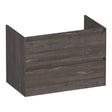BRAUER Inspire onderkast 80 met 2 softclose lades greeploos en 1 sifon uitsparing Driftwood OK-IN80DR