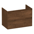 BRAUER Inspire onderkast 80 met 2 softclose lades greeploos en 1 sifon uitsparing Forest Cacao OK-IN80FC