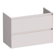 BRAUER Inspire onderkast ondiep 80 met 2 softclose lades greeploos en 1 sifon uitsparing mat zand OK-INO80MS