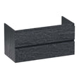 BRAUER Joy onderkast 100 met 2 softclose lades greeploos en 1 sifon uitsparing Damascus OK-JY100DA