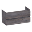 BRAUER Joy onderkast 100 met 2 softclose lades greeploos en 1 sifon uitsparing Driftwood OK-JY100DR