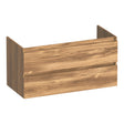BRAUER Joy onderkast 100 met 2 softclose lades greeploos en 1 sifon uitsparing Honey OK-JY100HO