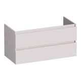 BRAUER Joy onderkast 100 met 2 softclose lades greeploos en 1 sifon uitsparing mat zand OK-JY100MS