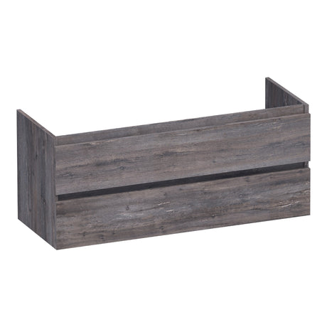 BRAUER Joy onderkast 120 met 2 softclose lades greeploos en 1 sifon uitsparing Driftwood OK-JY120-1DR