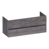 BRAUER Joy onderkast 120 met 2 softclose lades greeploos en 2 sifon uitsparingen Driftwood OK-JY120-2DR