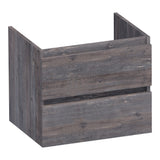 BRAUER Joy onderkast 60 met 2 softclose lades greeploos en 1 sifon uitsparing Driftwood OK-JY60DR