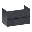 BRAUER Joy onderkast 80 met 2 softclose lades greeploos en 1 sifon uitsparing Damascus OK-JY80DA