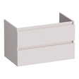 BRAUER Joy onderkast 80 met 2 softclose lades greeploos en 1 sifon uitsparing mat zand OK-JY80MS