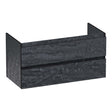 BRAUER Joy Edge onderkast 100 met 2 softclose lades greeploos en 1 sifon uitsparing Damascus OK-JYE100DA