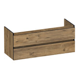 BRAUER Joy Edge onderkast 120 met 2 softclose lades greeploos en 1 sifon uitsparing Chateau OK-JYE120-1CH