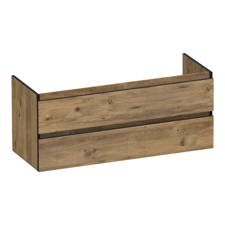 BRAUER Joy Edge onderkast 120 met 2 softclose lades greeploos en 1 sifon uitsparing Chateau OK-JYE120-1CH
