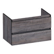 BRAUER Joy Edge onderkast 80 met 2 softclose lades greeploos en 1 sifon uitsparing Driftwood OK-JYE80DR
