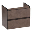 BRAUER Joy Edge onderkast ondiep 60 met 2 softclose lades greeploos en 1 sifon uitsparing Erosion OK-JYEO60ER